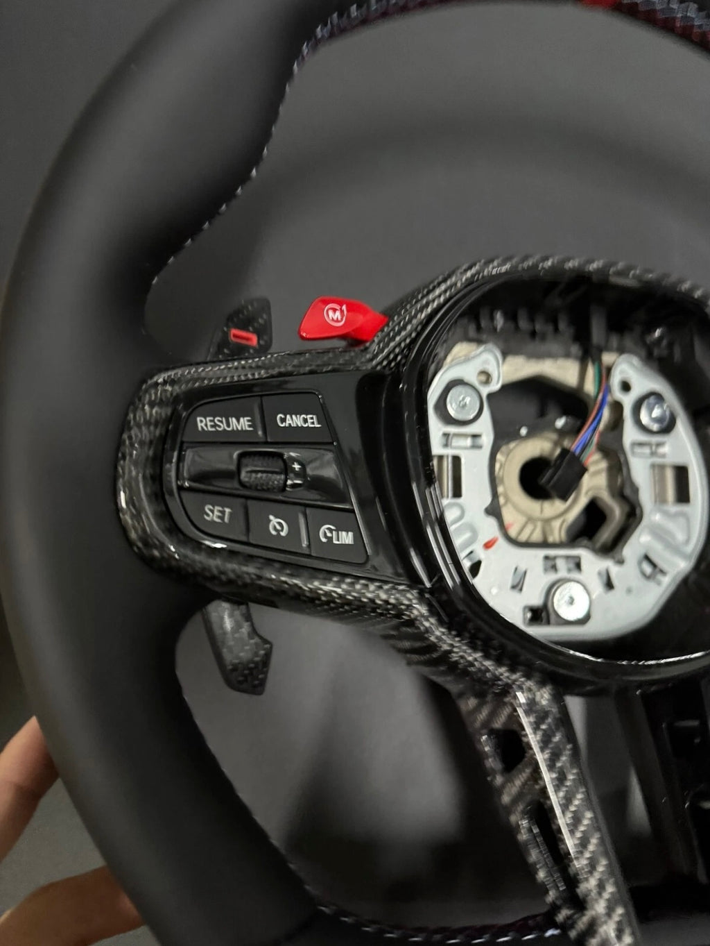 BMW LCI Facelift M Lenkrad Carbon