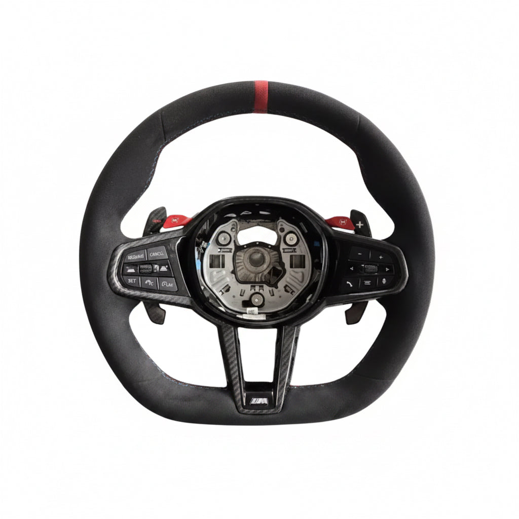 BMW LCI Facelift M Lenkrad Alcantara Carbon