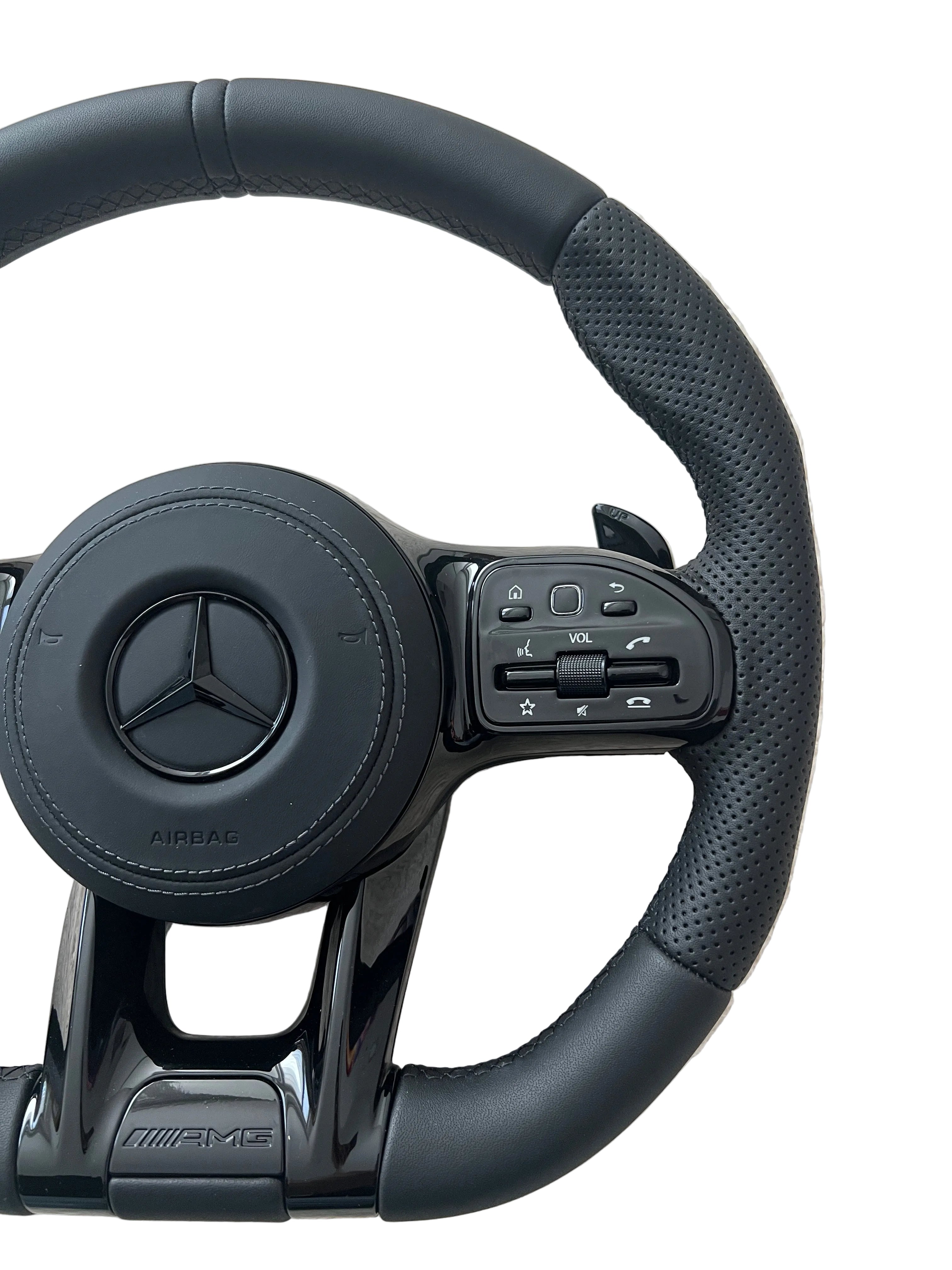 Mercedes AMG Lenkrad all black