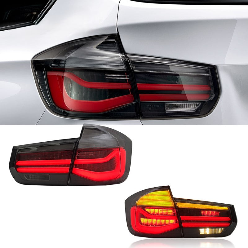 BMW 3er F31 LCI / Facelift Rückleuchten Rot Klar